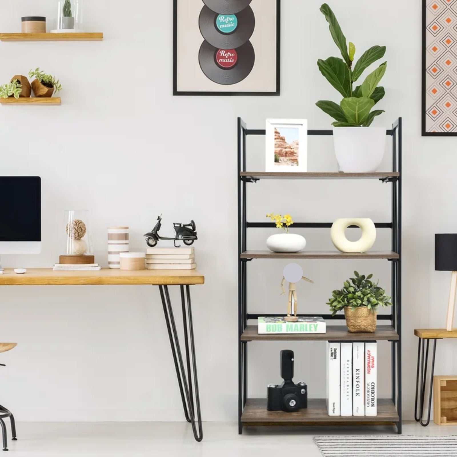 bookcase office space