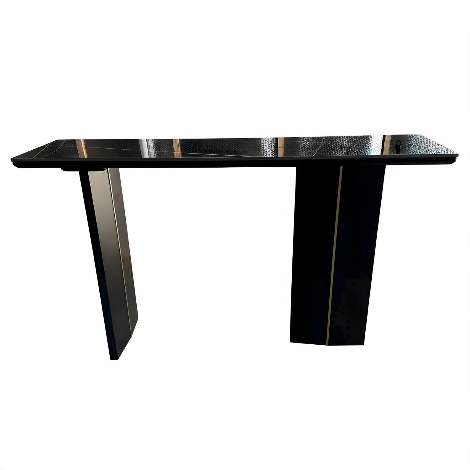 Messina Console Table – Marble Look Stone