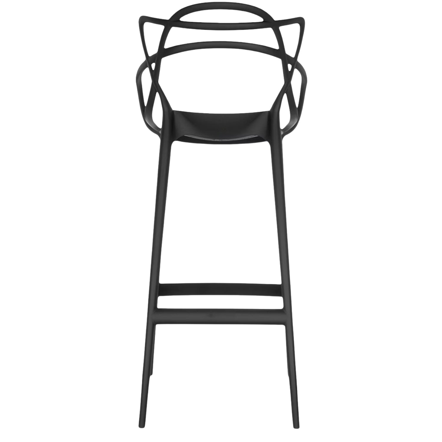 Replica Masters Bar Stool black back view