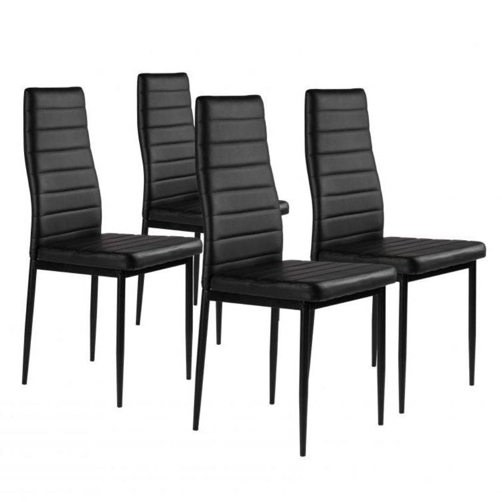 East Urban tall dining chair black.