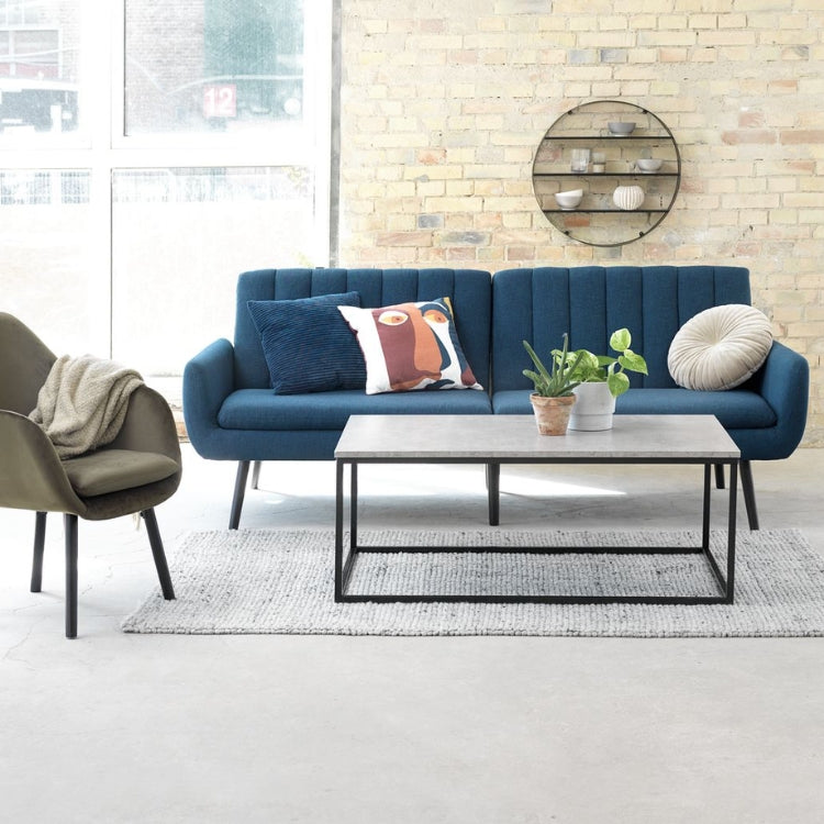 gatwick sleeper sofa in a sunny living room