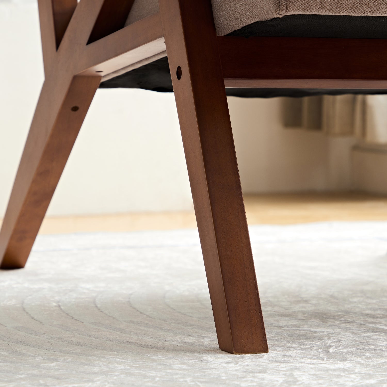 Kayden Armchair, Solid Wood