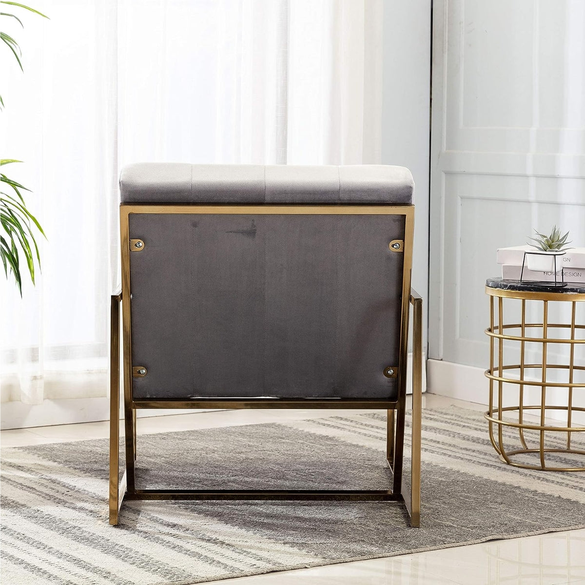 mirabel lounge accent chair back view