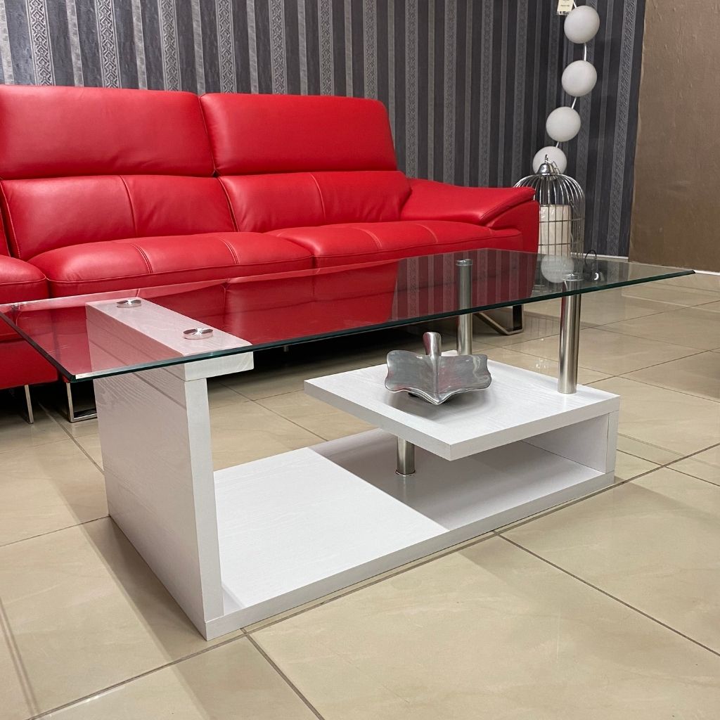 Carillo Coffee Table White Living Room