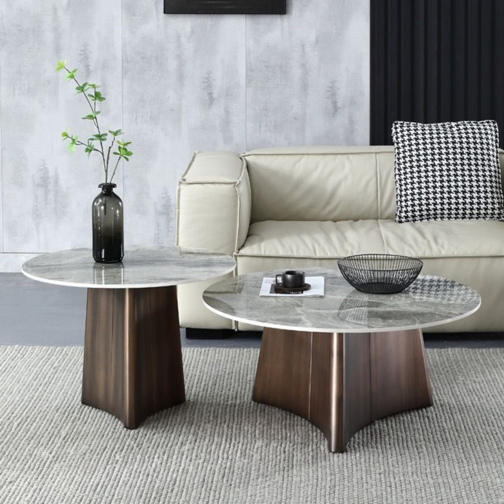 kono coffee and side table home setting