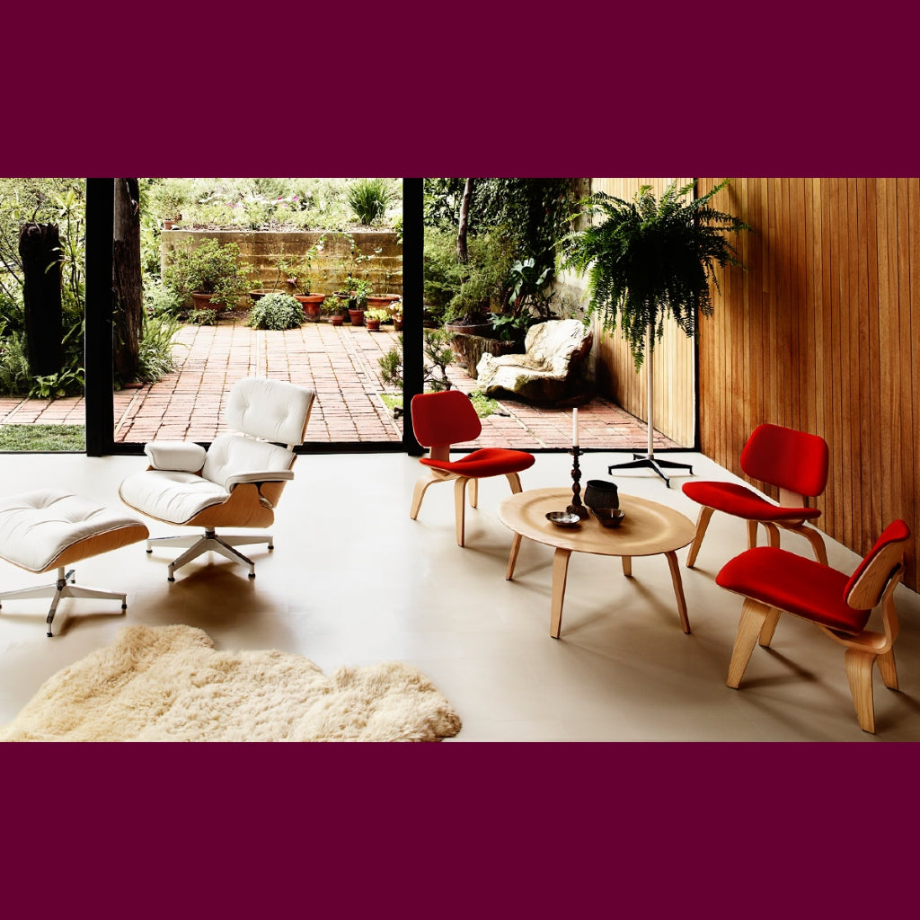 replica eames round coffee table home setting