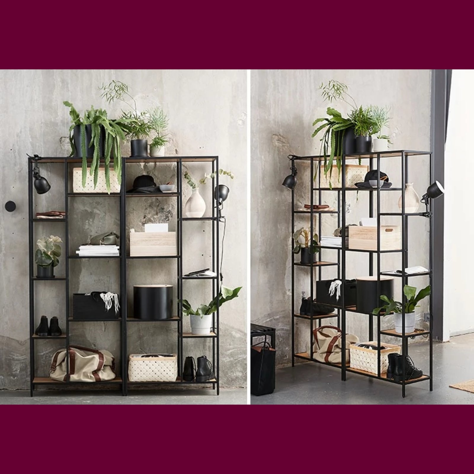 steelside bookcase home shelving display