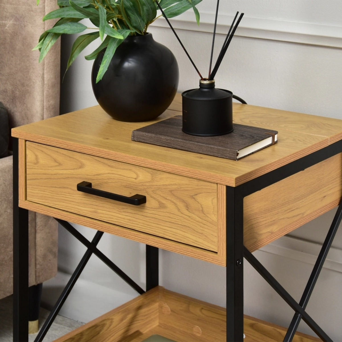 Zeina Bedside Night Stand