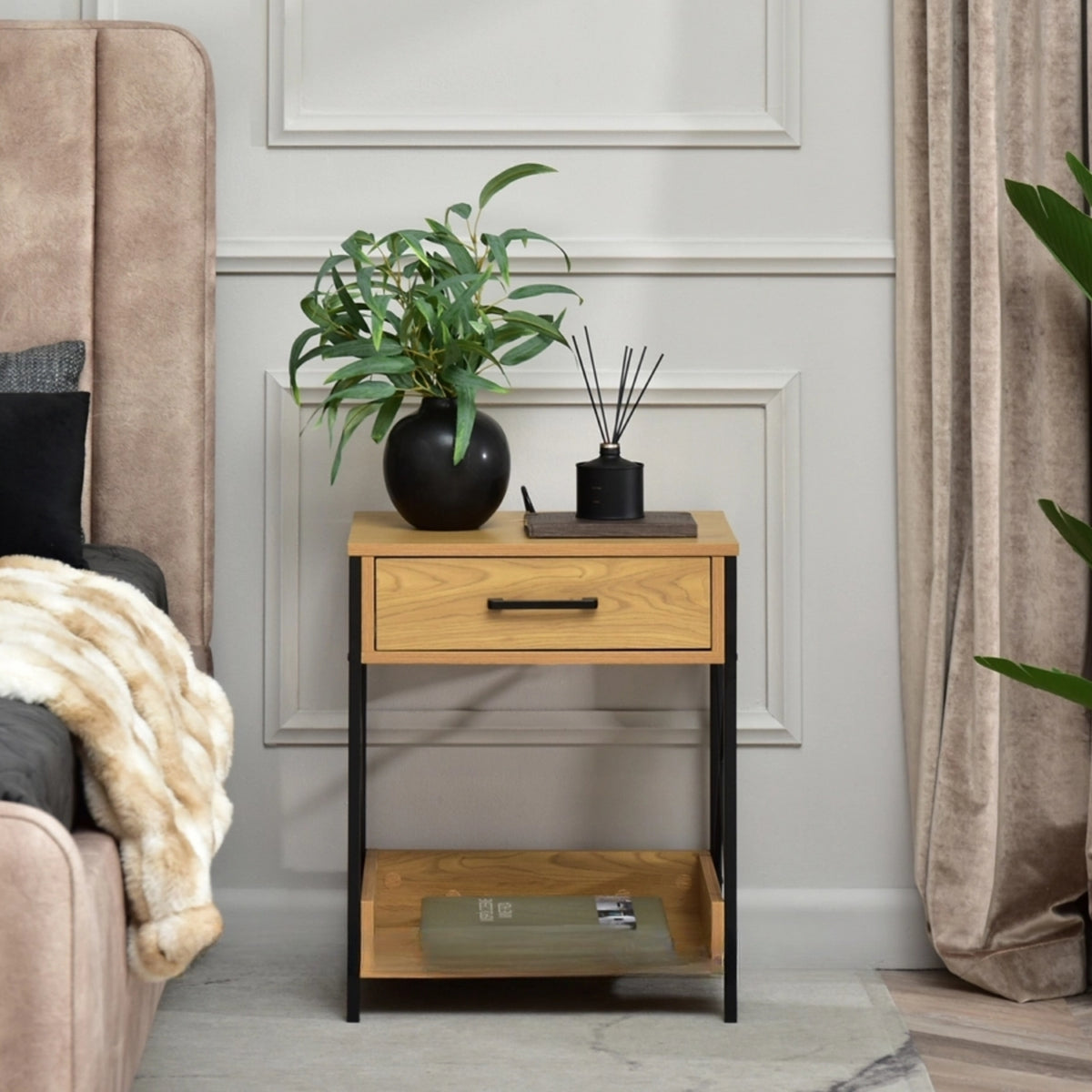 Zeina Bedside Night Stand