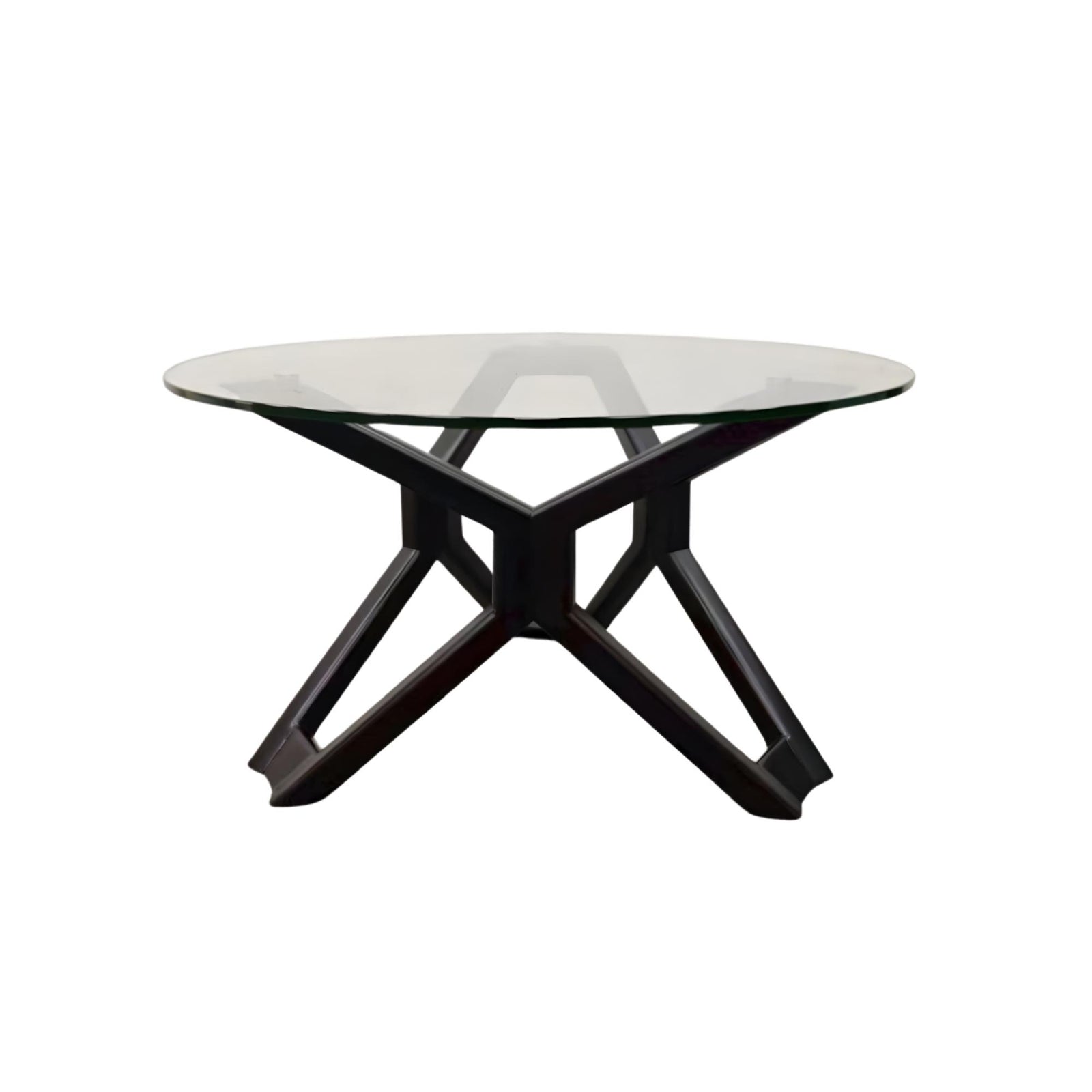 Izabell Coffee Table – Solid Wood & Glass