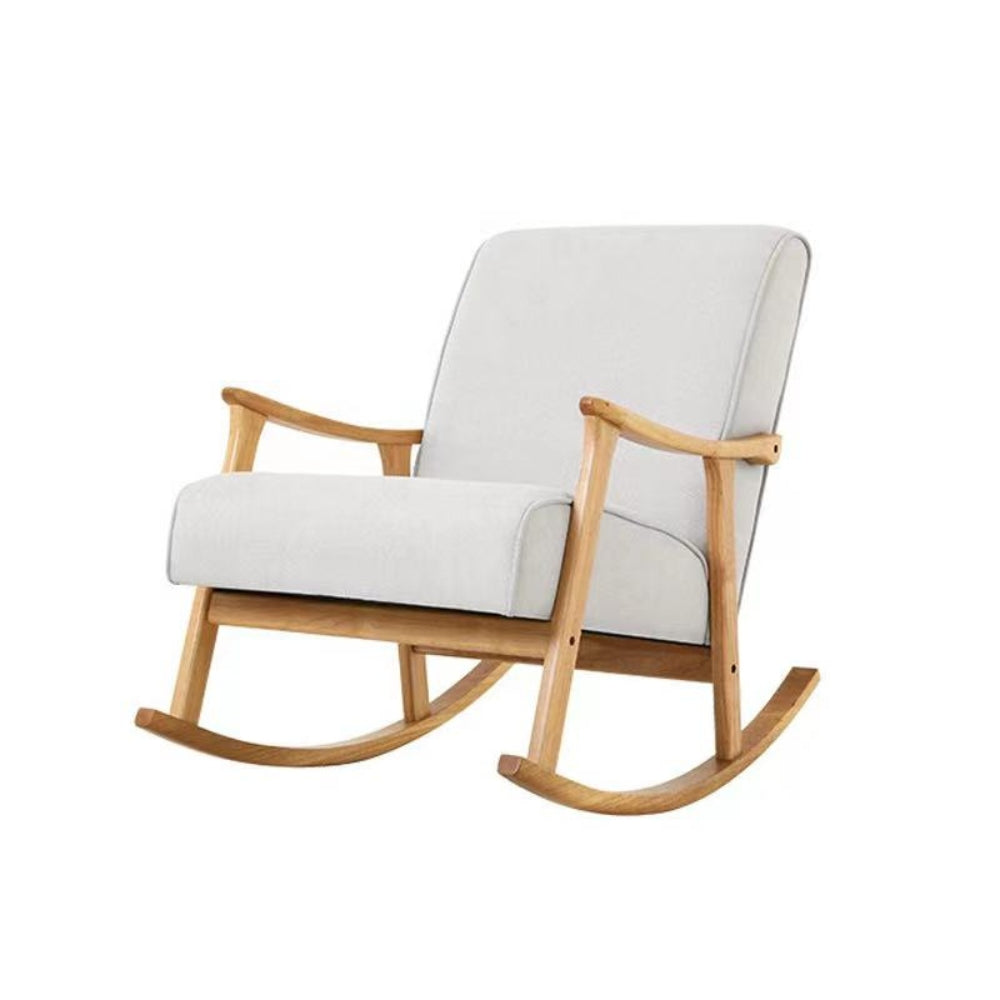 alona rocking arm chair cream