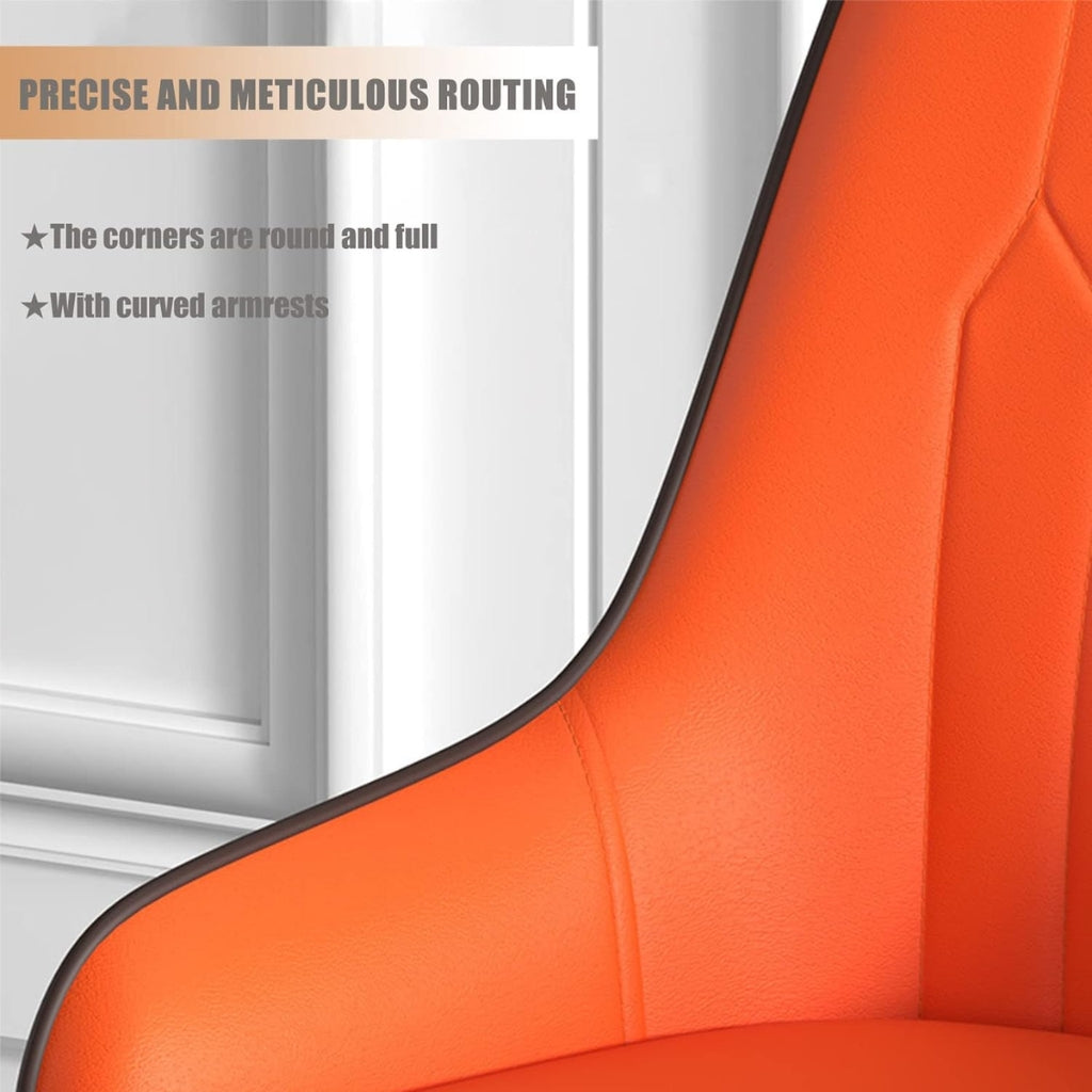 Athlena dining chair close up of design details.