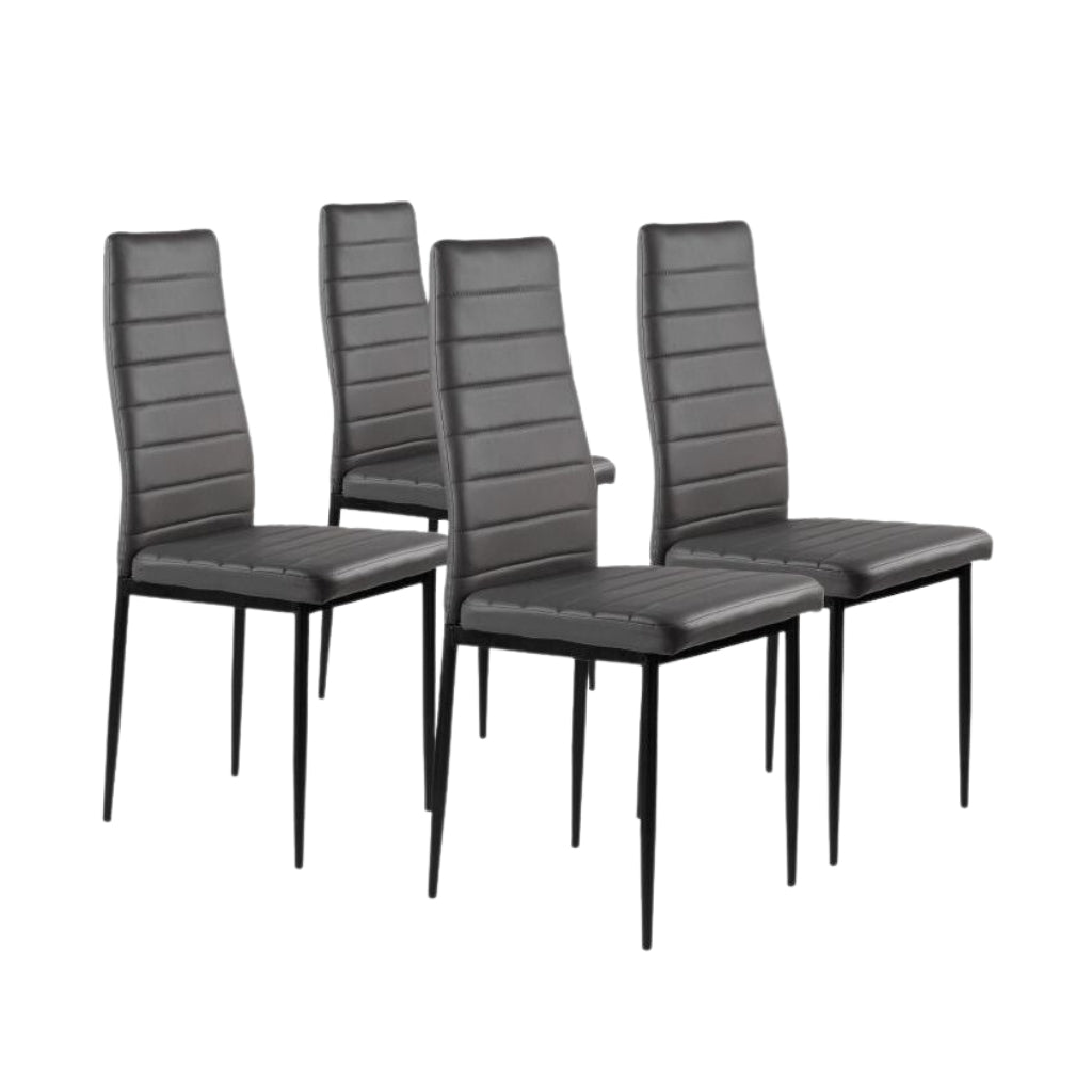 East Urban tall dining chair dark grey.