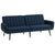 gatwick sleeper sofa with a coffee table and pouf