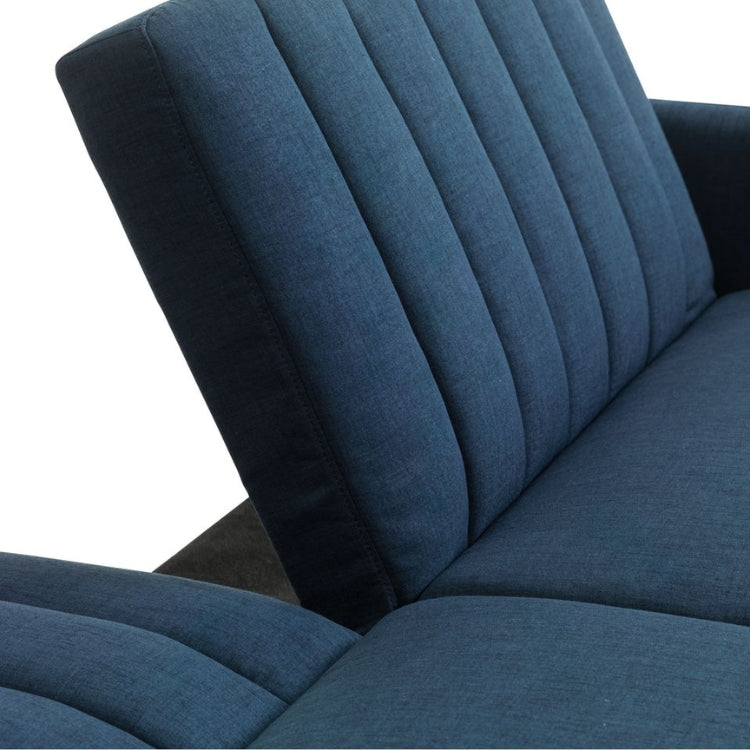 gatwick sleeper sofa with one backrest side down