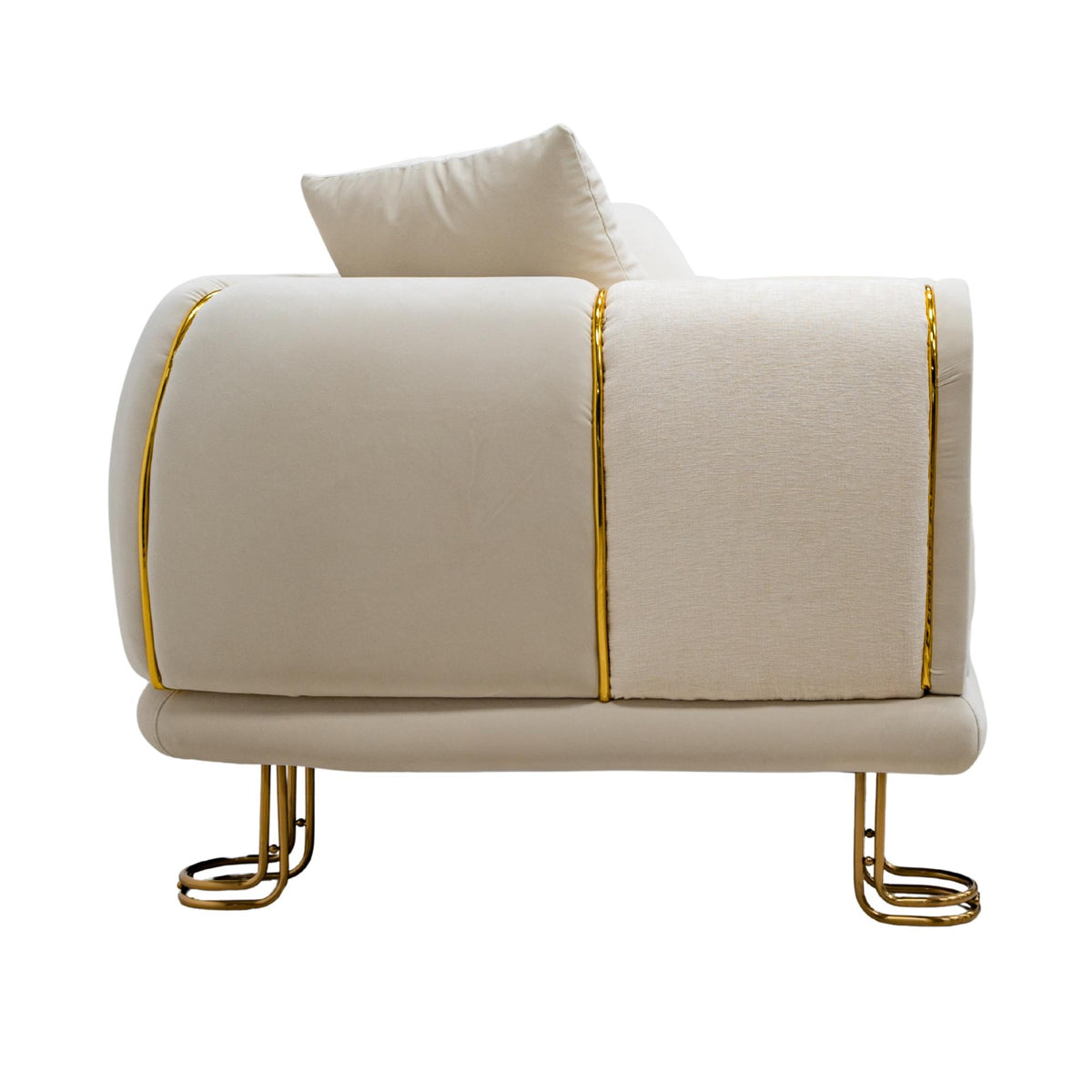 Hampton Sofa Set – Ivory & Charcoal Navy