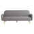 Harlow sleeper sofa grey