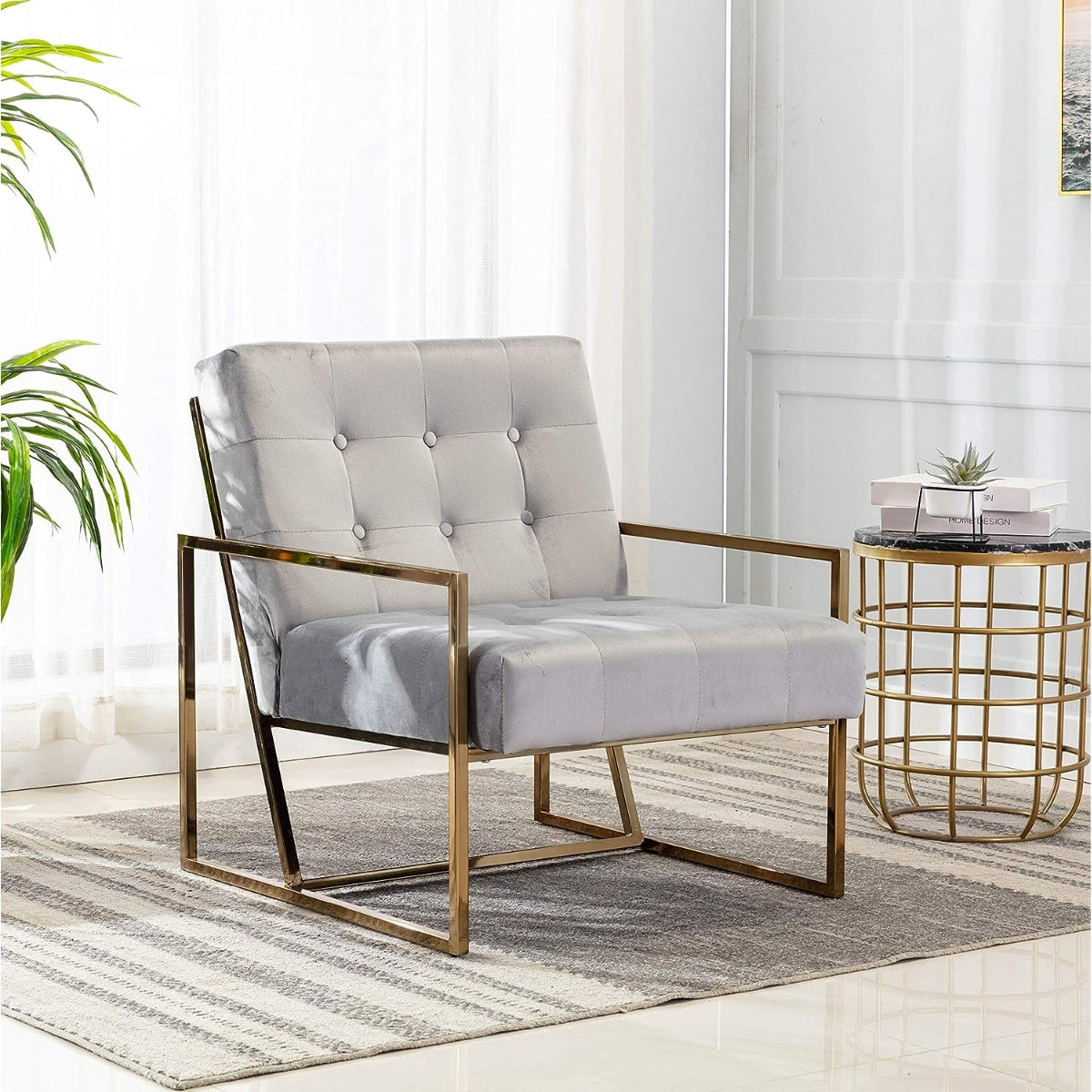 mirabel lounge accent chair lifestyle image
