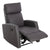 Skylora comfortable grey fabric recliner.