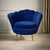 vanity flower bedroom chair blue