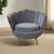 vanity flower bedroom chair grey