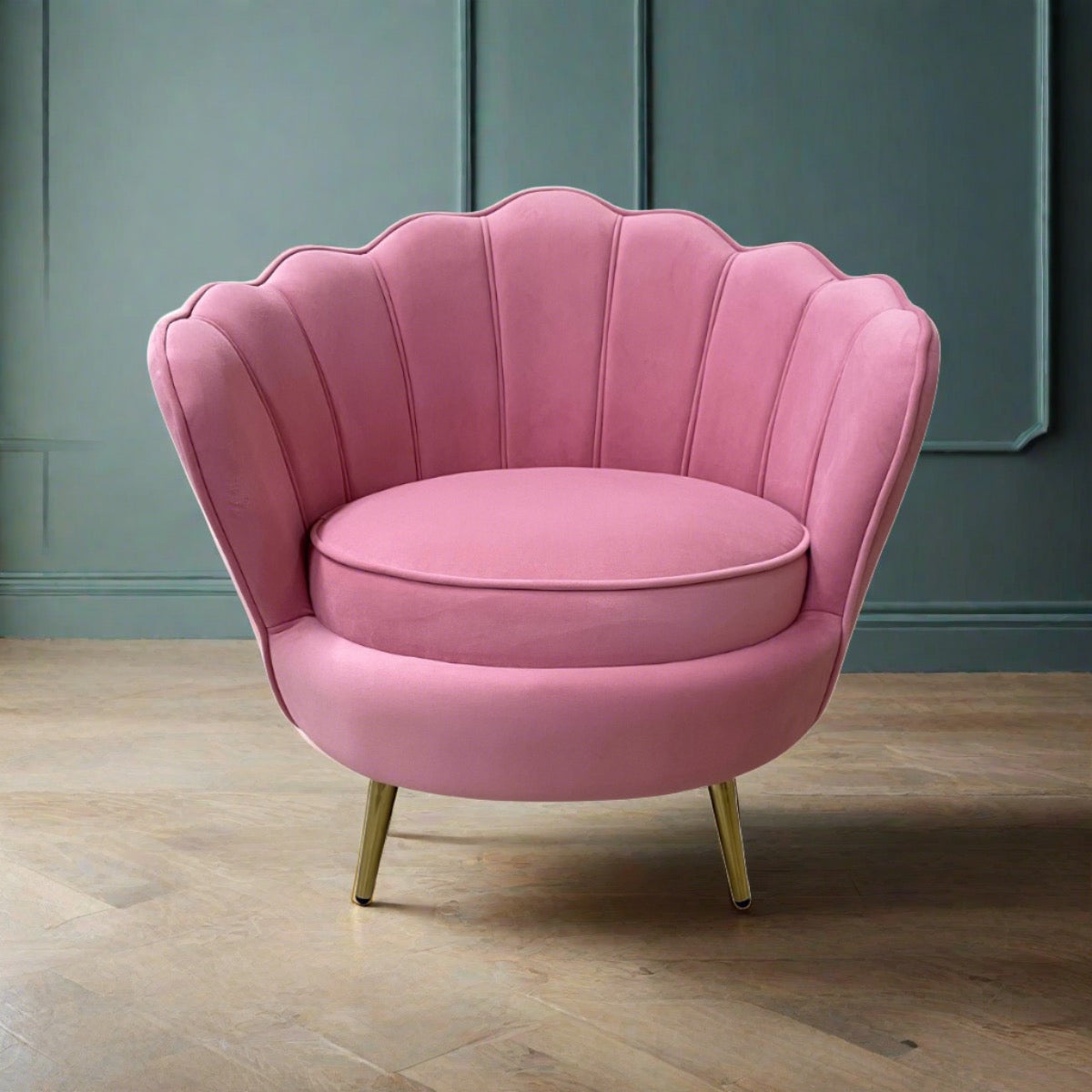 vanity flower bedroom chair pink
