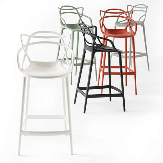 Replica Masters Counter Chairs by CHG, in 5 Colors - NuvoItalia