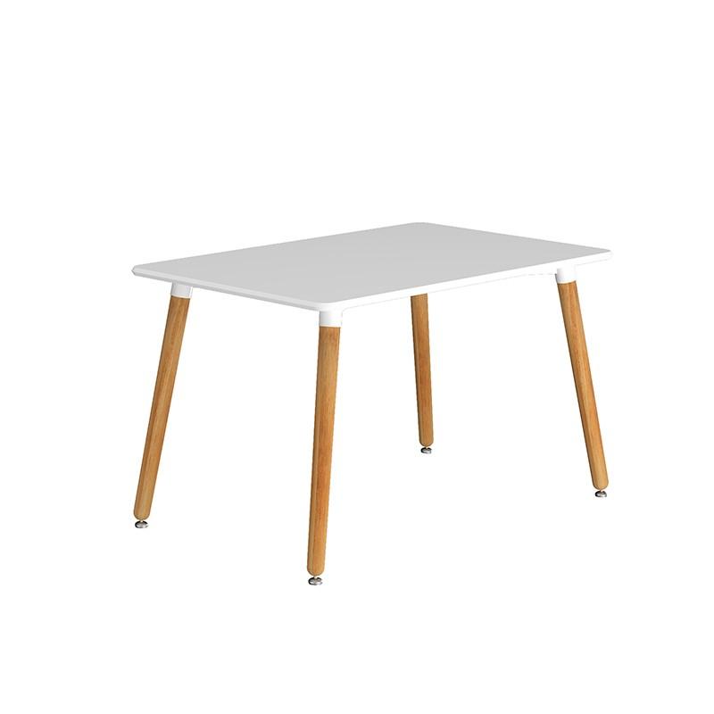 Levanza White Rectangular Dining Table by CHG, Size 1.2 M - NuvoItalia