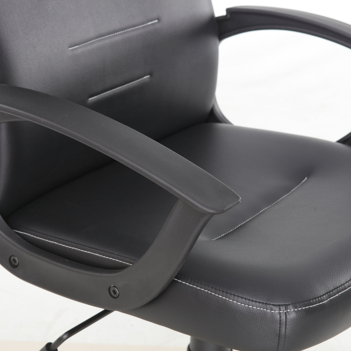 winston porter black executive home and office chair armrest