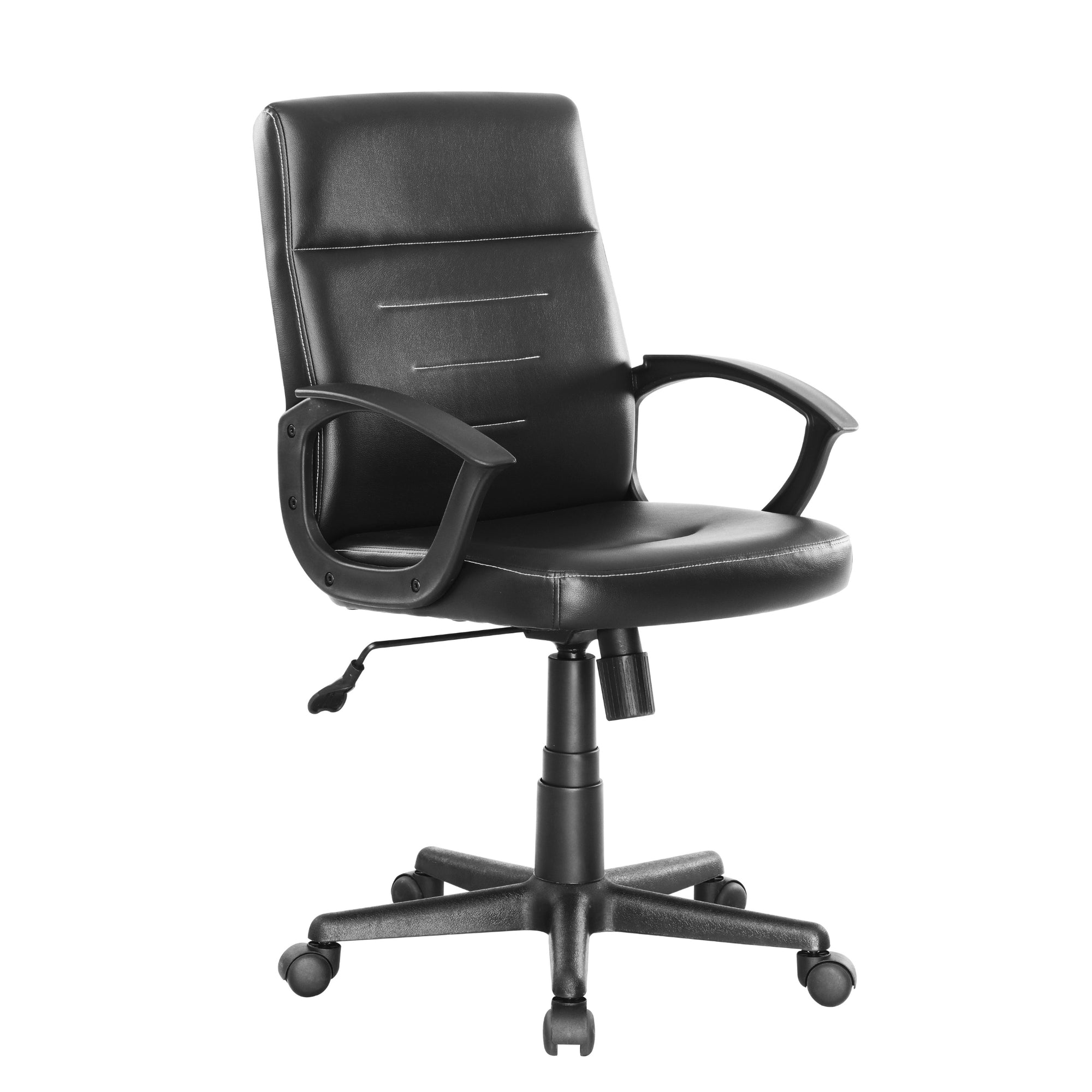 winston porter black executive home and office chair home setting