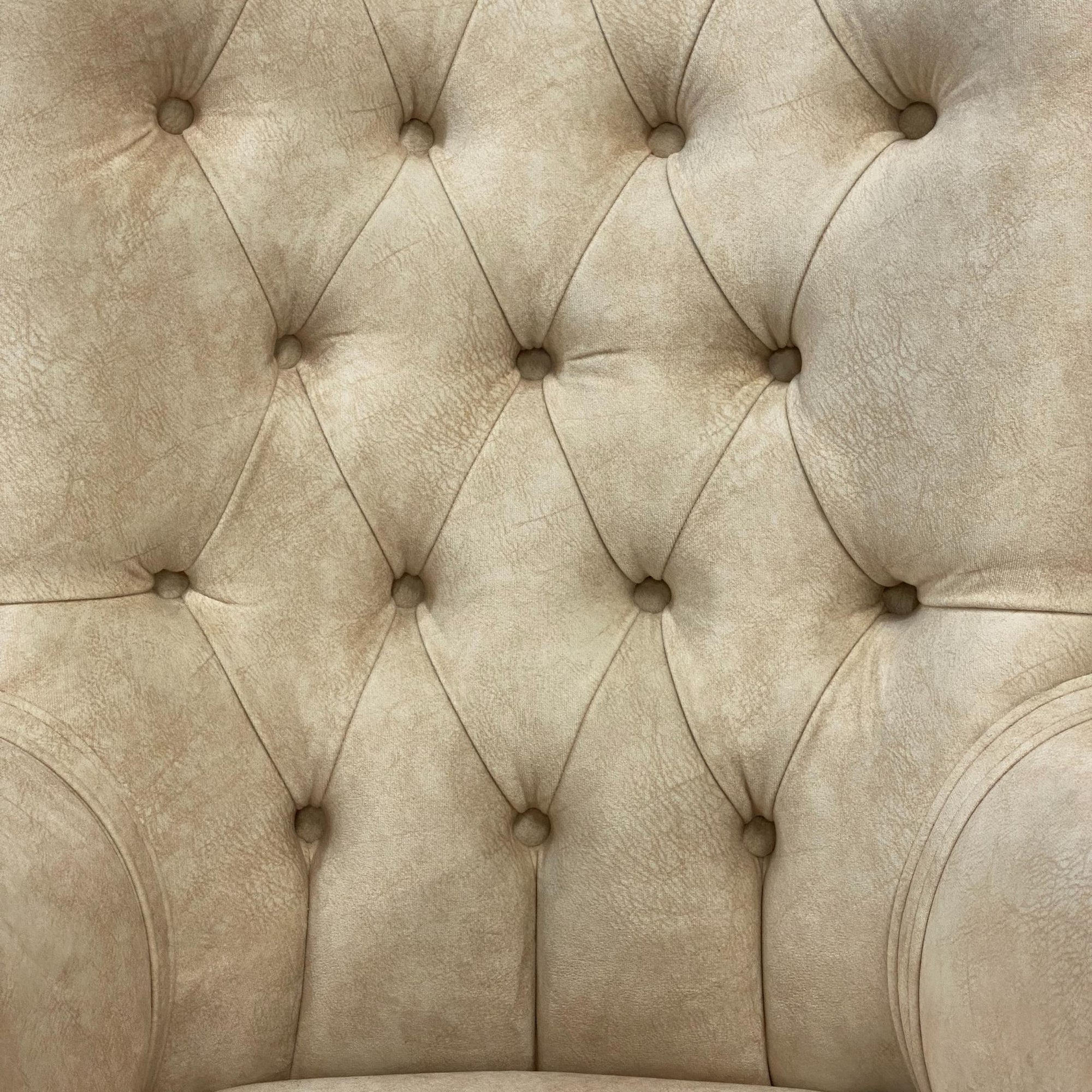 bella occasional wingback chair button tufting