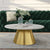 enzo coffee table gold marble living room