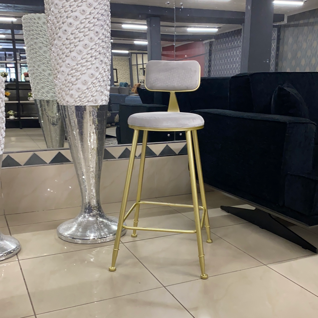 ivy kitchen stool grey