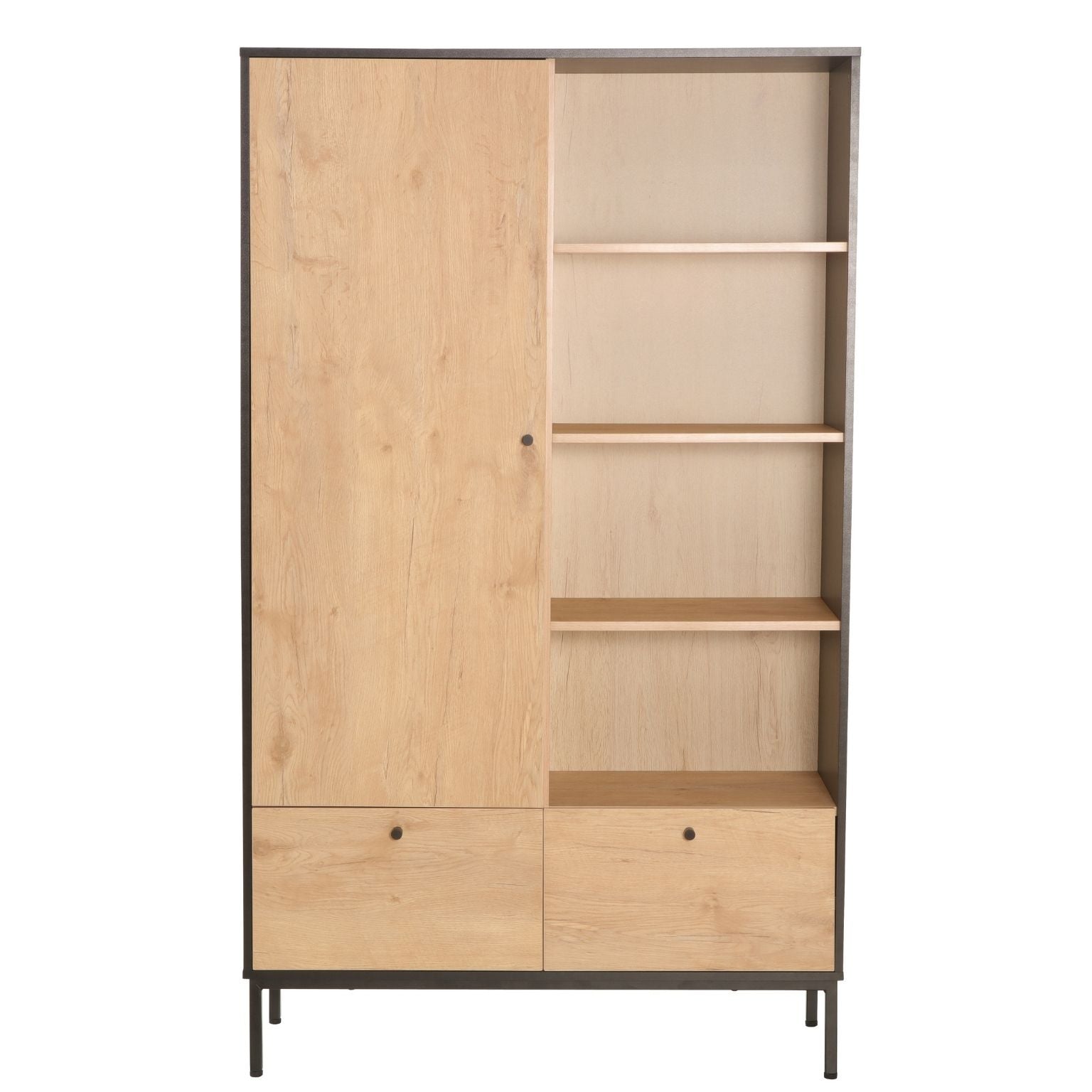 jude armoire wardrobe cabinet and shelf front