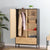 jude armoire wardrobe cabinet and shelf home setting