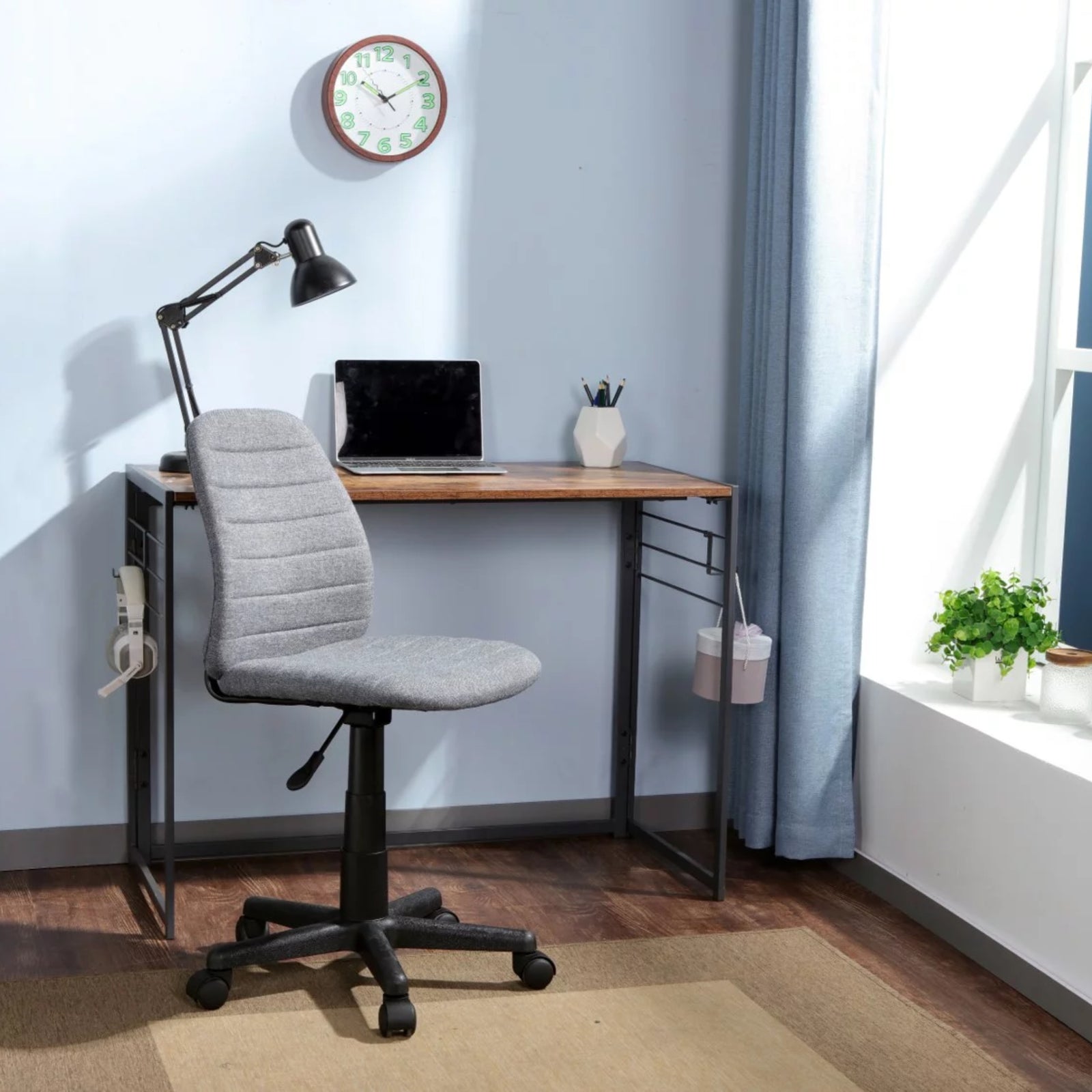 kaelin folding desk study room