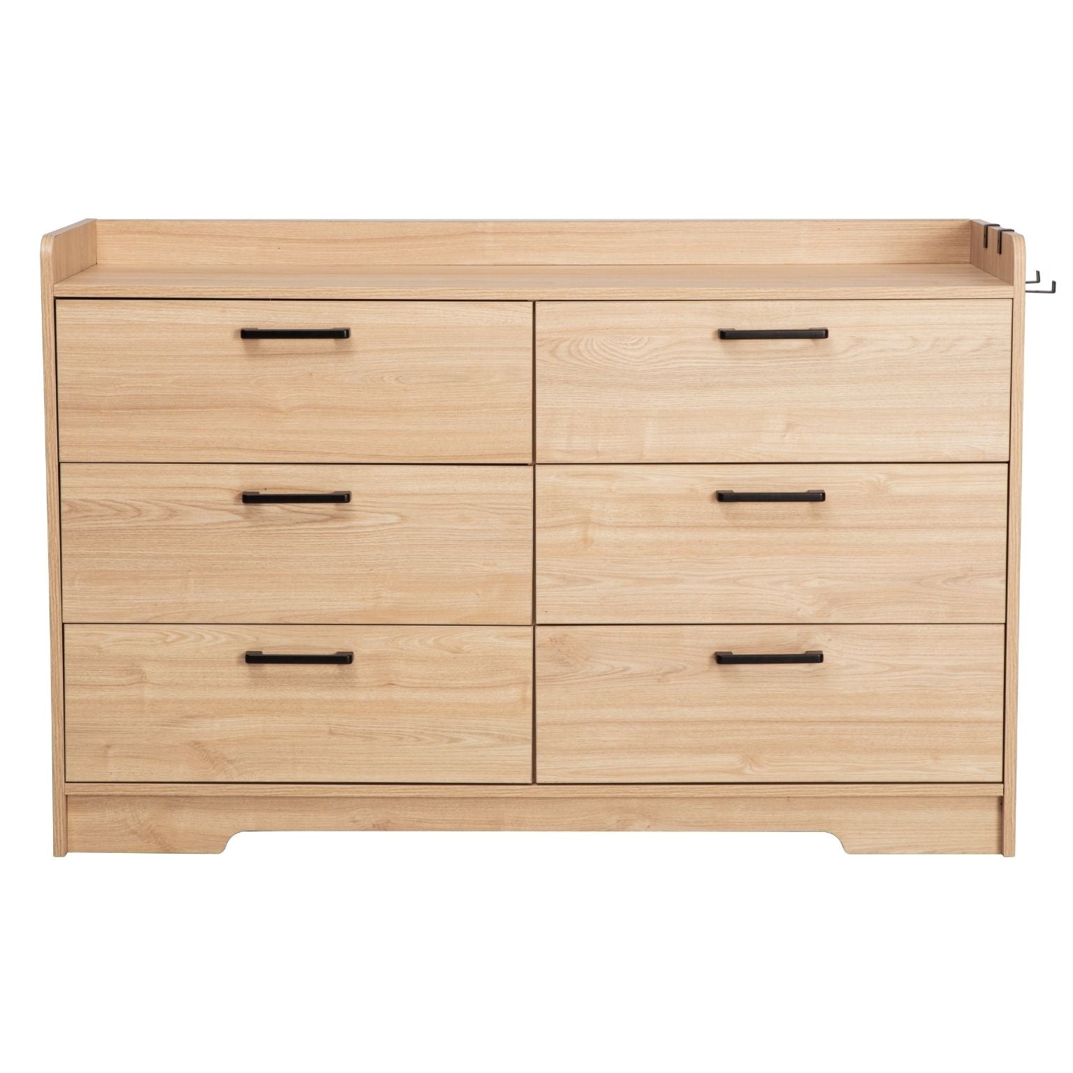 mona chest of 6 drawers open