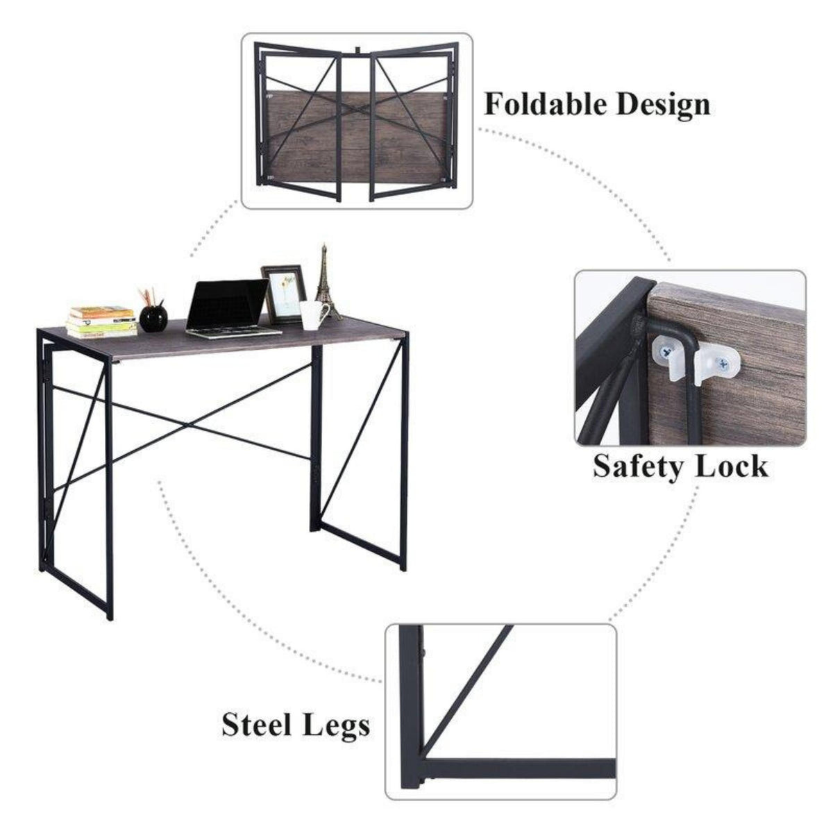 no assembly harper desk method
