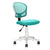 pogo task chair turquoise