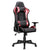 rana gaming chair black and red armrests