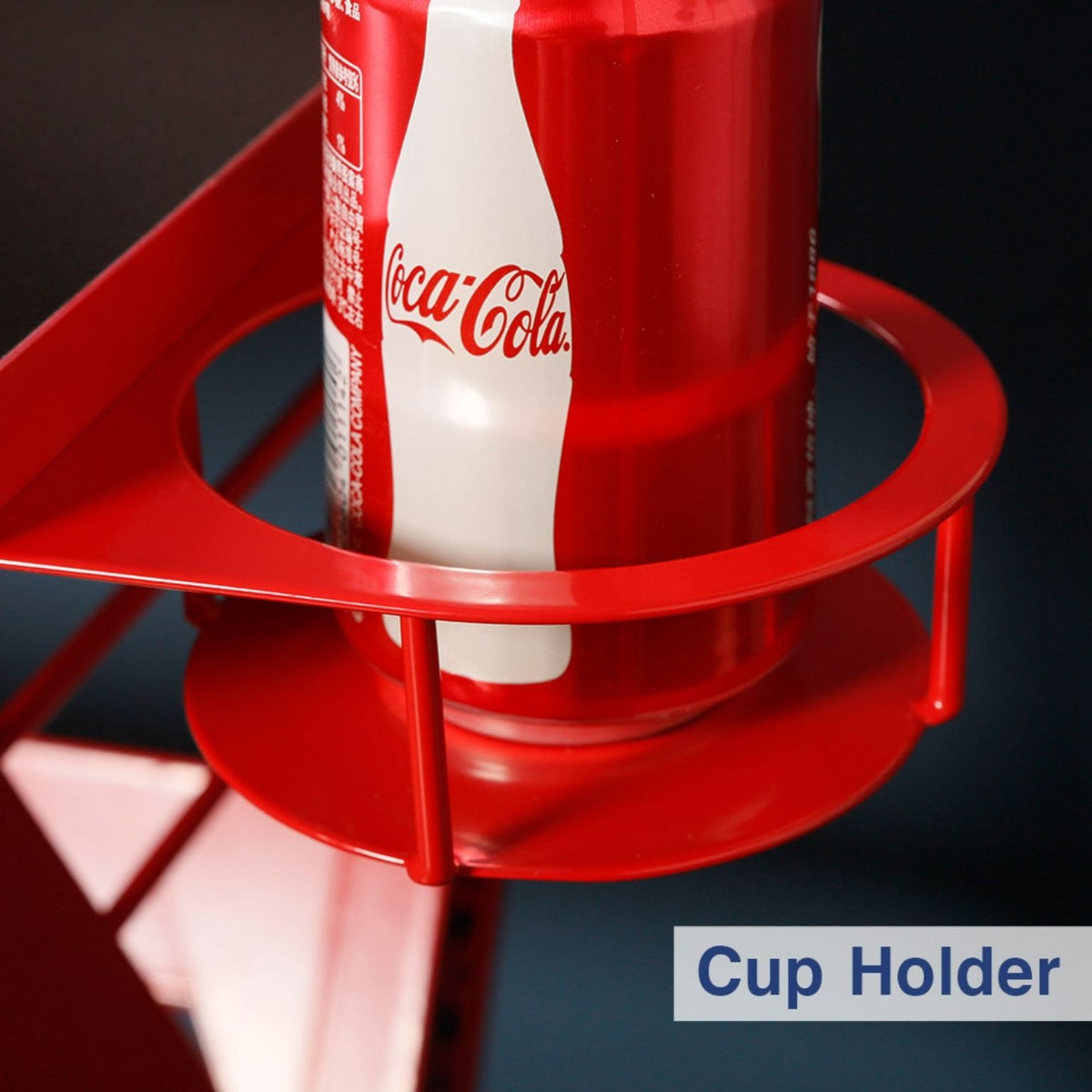 rana gaming desk black cup holder