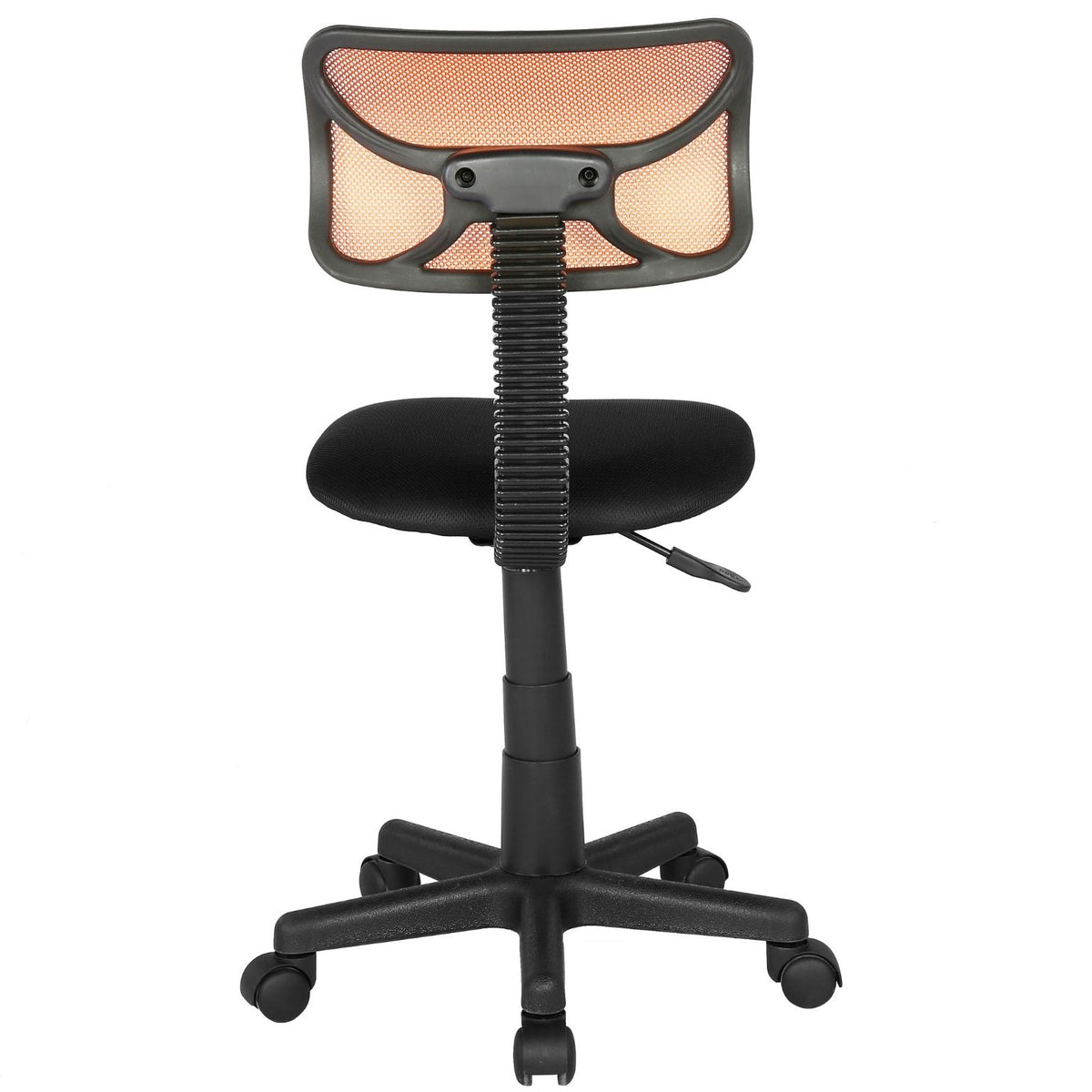 reem task office chair orange backrest