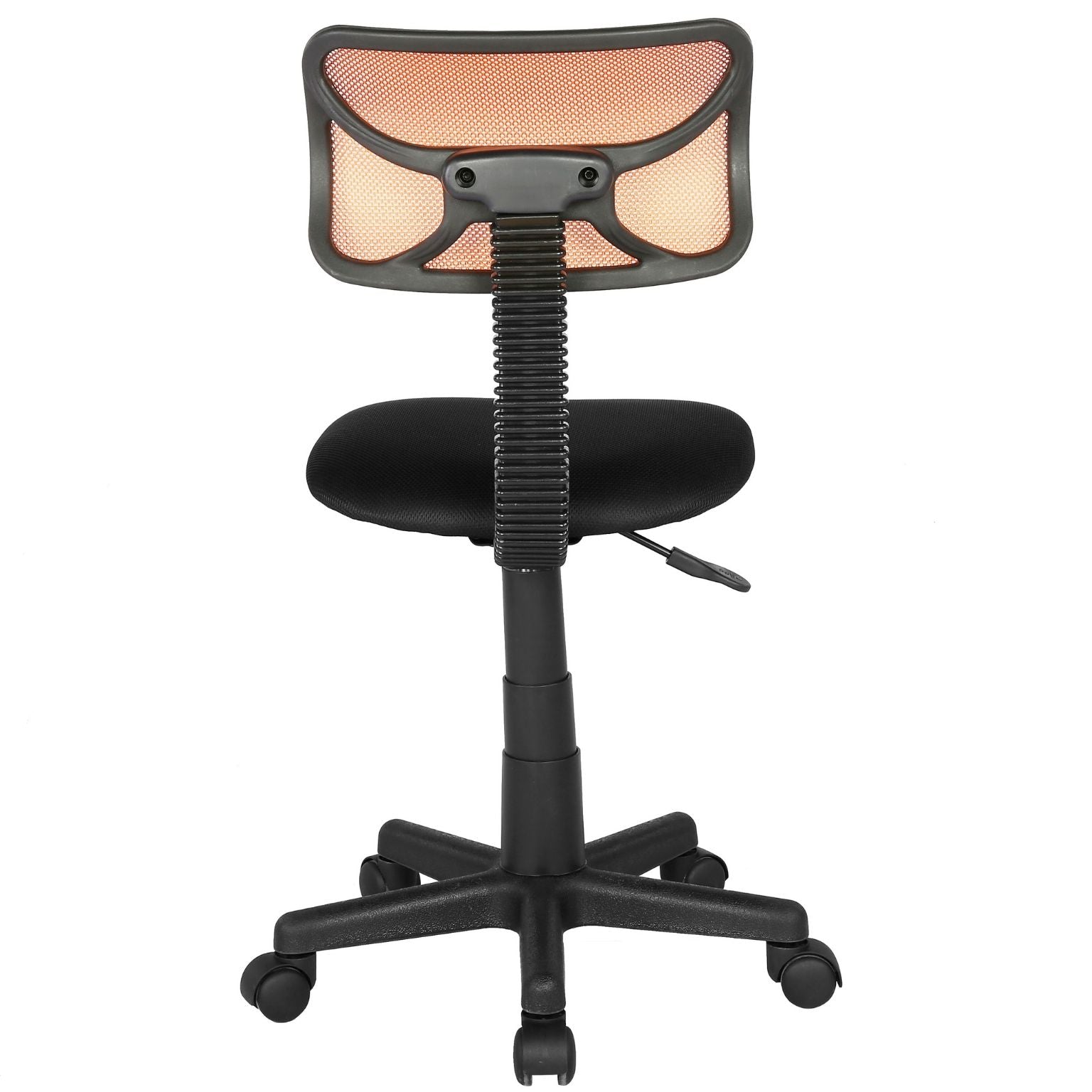 reem task office chair orange backrest