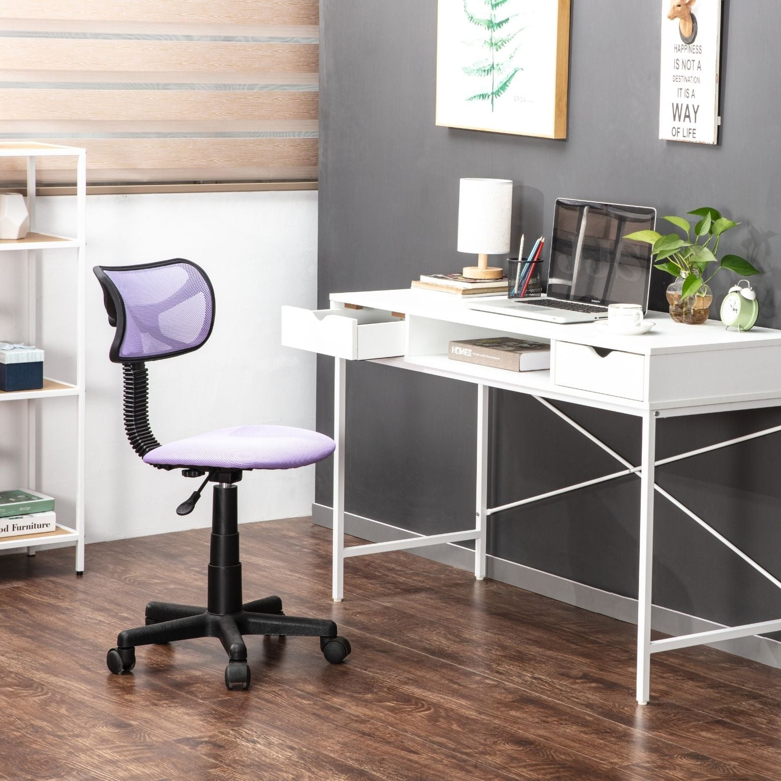 reem task office chair purple home setting