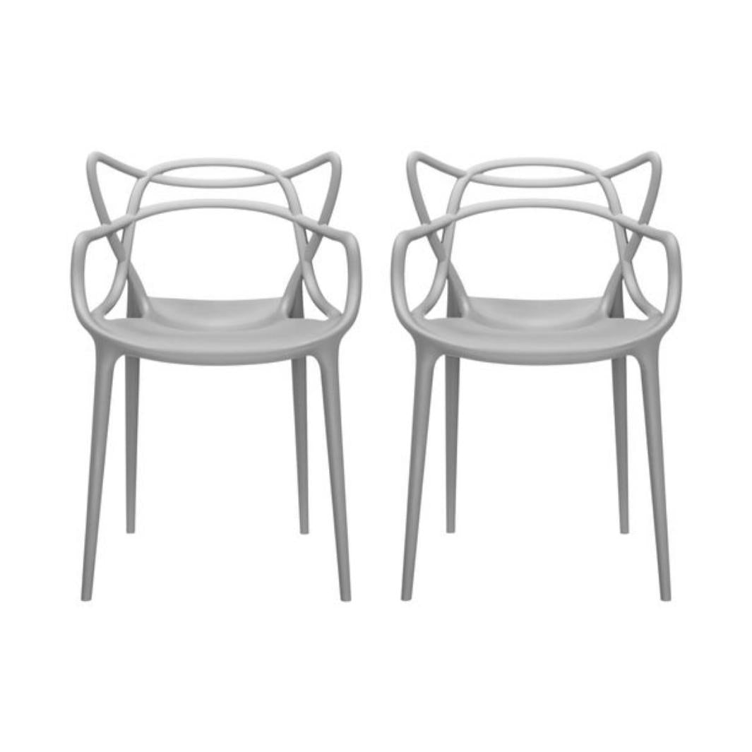 replica masters chair grey pair