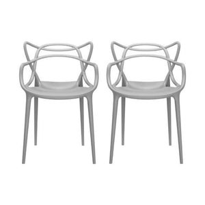 replica masters chair grey pair
