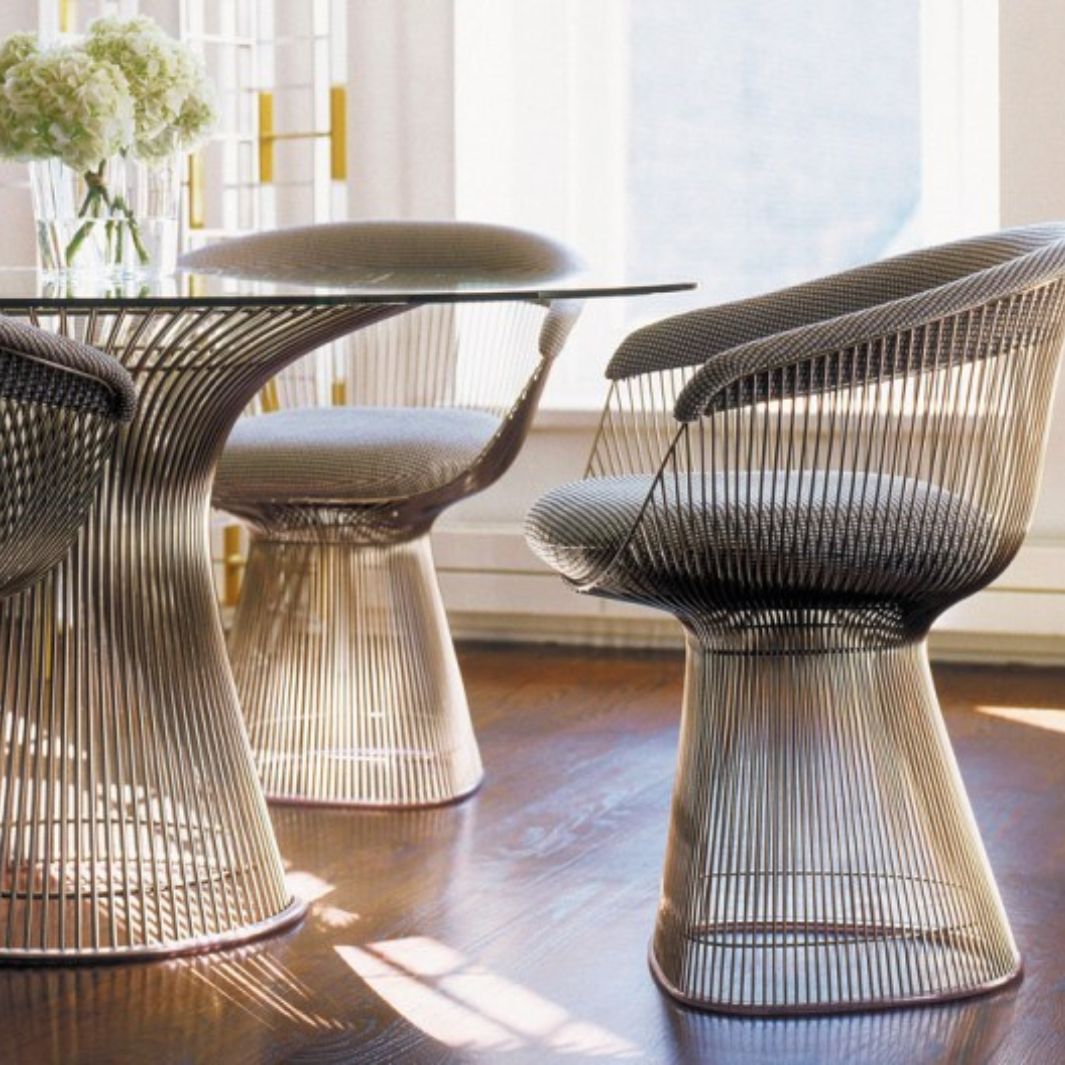 replica platner occasional chairs dining room