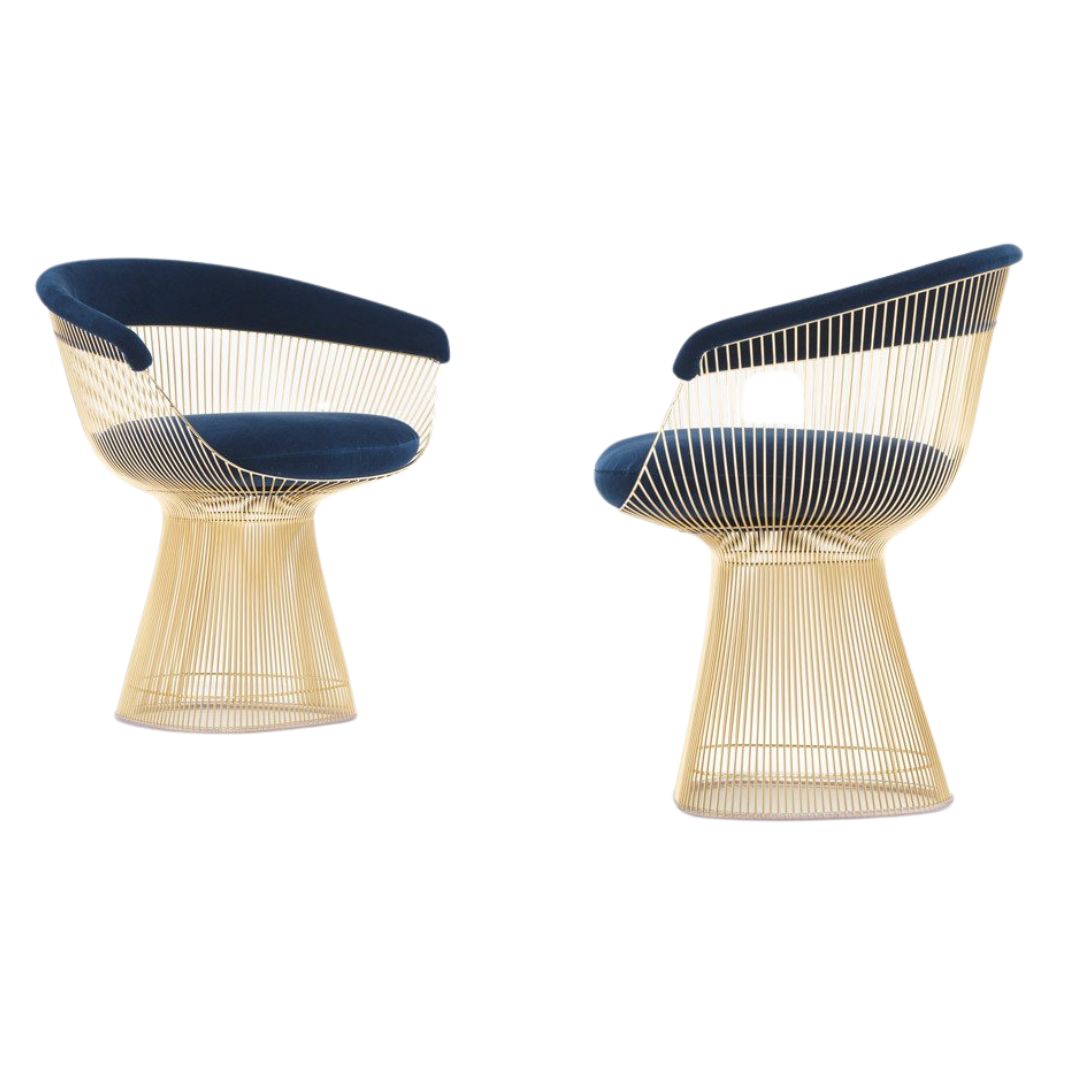 replica platner occasional chairs steel design