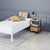 steelside bed nightstand with grey background