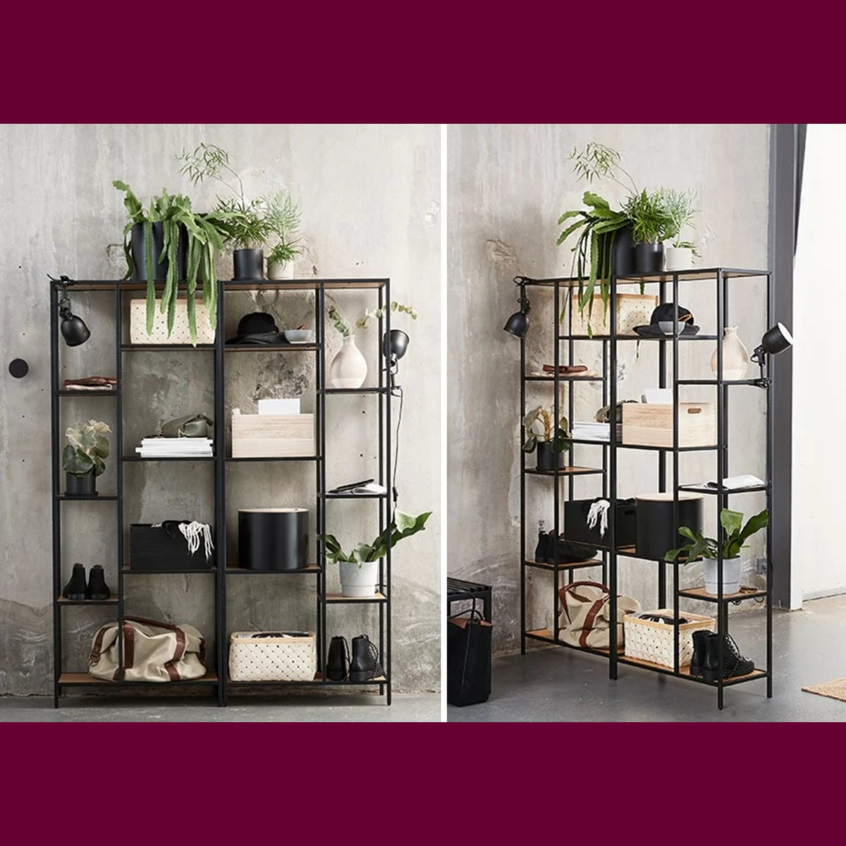 steelside bookcase home shelving display